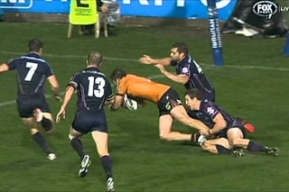 Length Of The Field Tigers Try