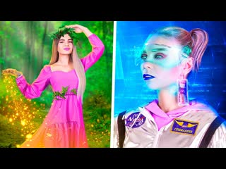 Девушка природа vs девушка технология / Неловкие ситуации в жизни девушки