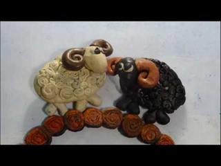 Бараны (на стихи Сергея Михалкова). Пластилиновый мультфильм.