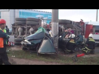 Печальное видео. Последствия ДТП
