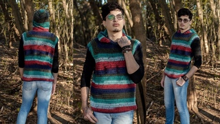COLETE COM CAPUZ EM CROCH - HENRIQUE SILVA TV
