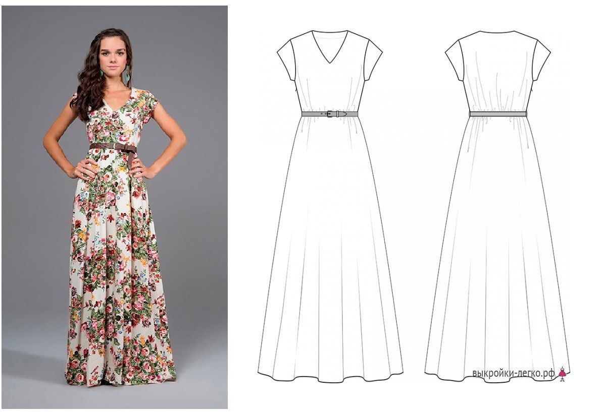 выкроики Платье швейные шаблоны, Выкройки платья для женщин, Образец моды