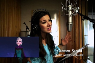 FROZEN - Let It Go Multilanguage Clip in Studio | Meerdere talen Disney Official HD 1080p