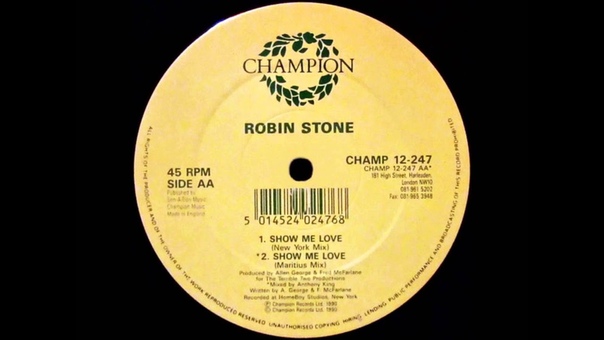 Robin Stone Show Me Love ( Dj S New York