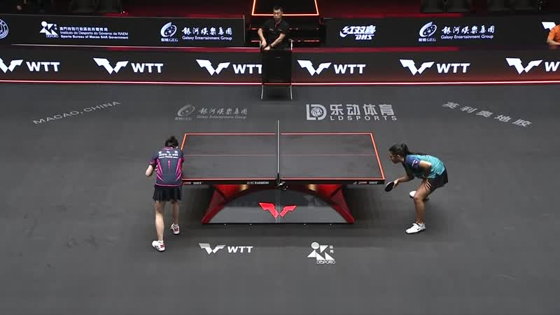 Jeon Jihee vs Adriana Diaz, WTT Macao Battle