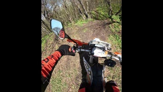 Прохождение на скорость Андреевской трассы @FlexMoto23  #мостовской #enduro #питбайк #эндуро #кайо