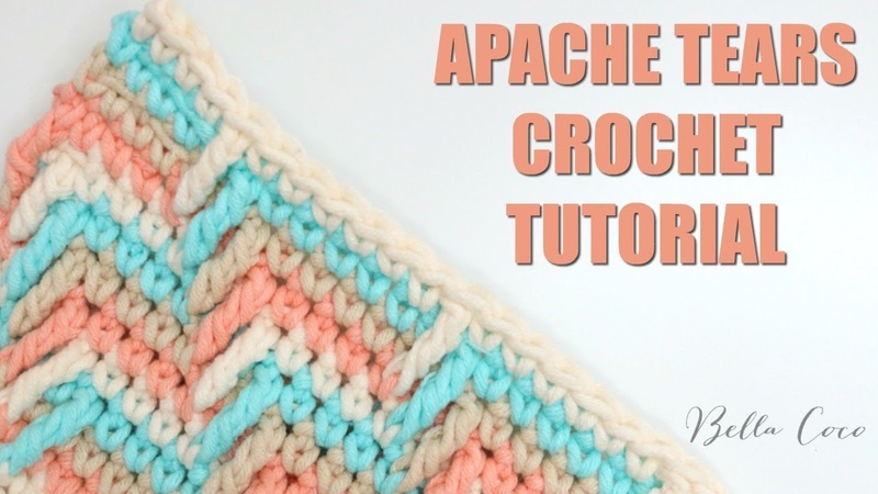 CROCHET: How to crochet Apache Tears, Bella Coco