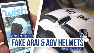 Fake Motorcycle Helmets crash tested! Will they pass the real ECE/DOT tests |