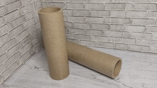 Вы удивитесь! Идея для дома из картонной трубы!A great idea for a house made from a cardboard tube!