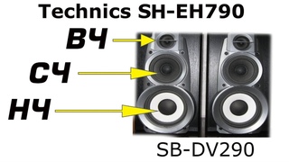 как восстанавливал динамики Technics SH-EH790