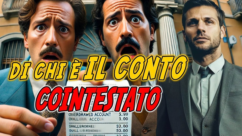 Chi è il titolare di un CONTO corrente COINTESTAO , Avv. Angelo