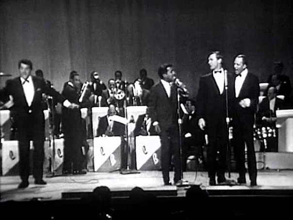 Sammy Davis Jr. , Frank Sinatra, Dean Martin Johnny Carson The Birth of the