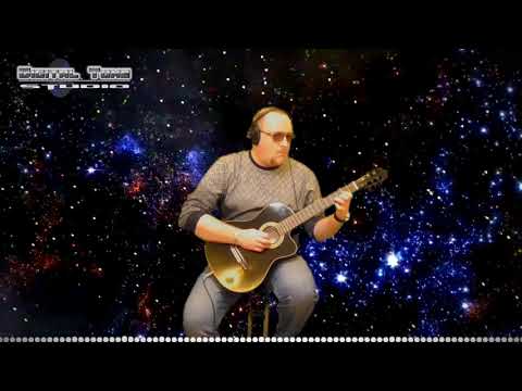 Space improvisation ( La Mancha Perla Negra Guitar