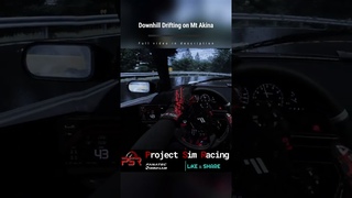 Downhill Drifting on Mt Akina #shorts