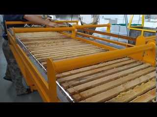 Линия для откачки меда “Медуница 120“ рамок, Казахстан.