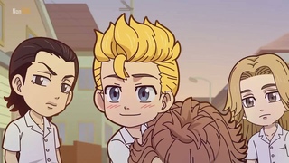 [RUS SUB]【CHIBIRIBE #4】“Токийские мстители“ || Чиби мстители эпизод 4
