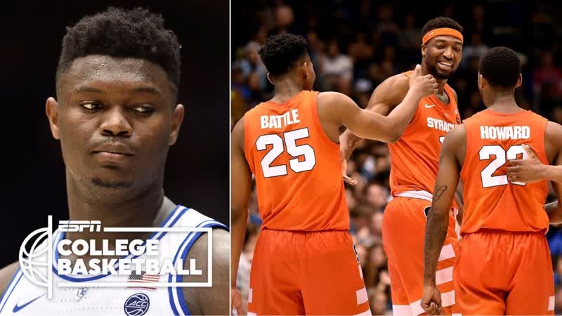 Zion, Dukes loss to Syracuse headlines biggest upsets of season, College Basketball