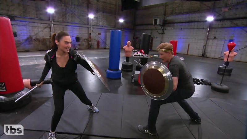Conan Works Out With Wonder Woman Gal Gadot CONAN on