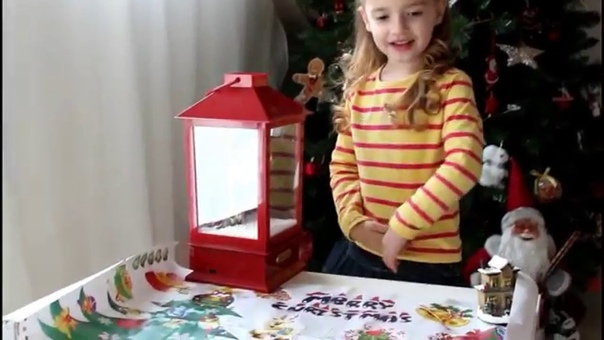 In attesa di Babbo Natale. Клеим наклейки, ждём Дедушку Мороза. Waiting for