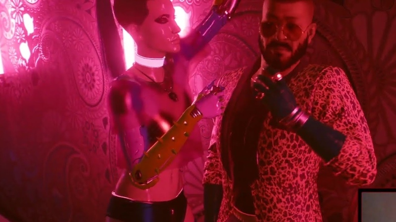 Recording stream, Cyberpunk 2077, Visiting a brothel with slutty girls,