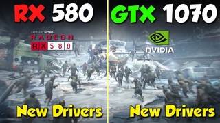 RX 580 vs. GTX 1070 | in 2020