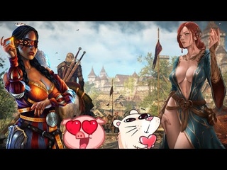 Witcher 3 обзор. Ведьмак 3. RTX OF - 60 FPS - ON.  Гвинт или Цири?!