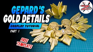 Foam Cosplay Details Tutorial | Gepard - Honkai Star Rail Cosplay - Part 1