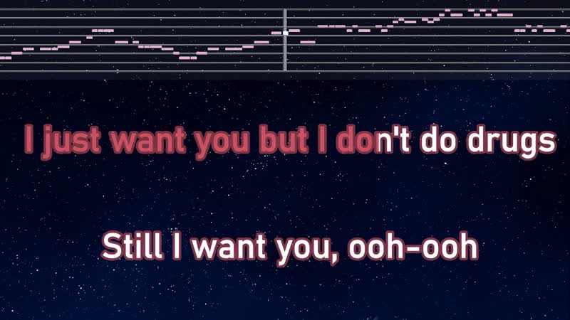 Practice Karaoke I Dont Do Drugs ft. Ariana Grande Doja Cat With Guide Melody