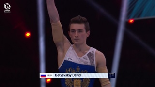 David BELYAVSKIY (RUS) - 2021 European silver medallist, parallel bars
