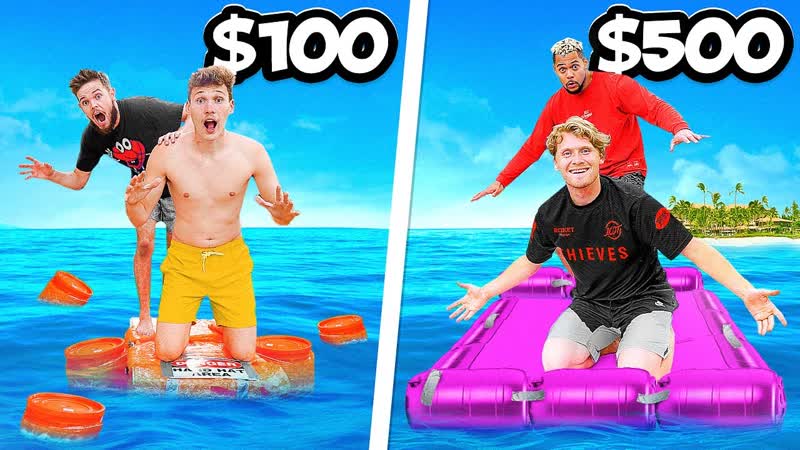 100 vs 500 Team Boat Building Budget