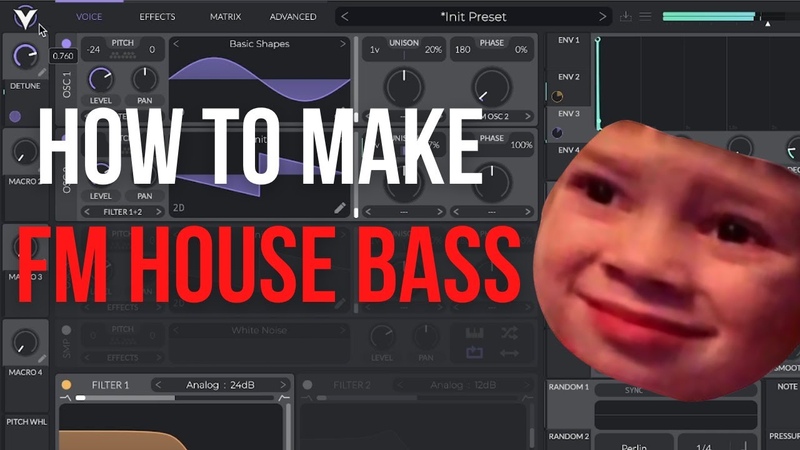 How To: FM House Bass Tutorial