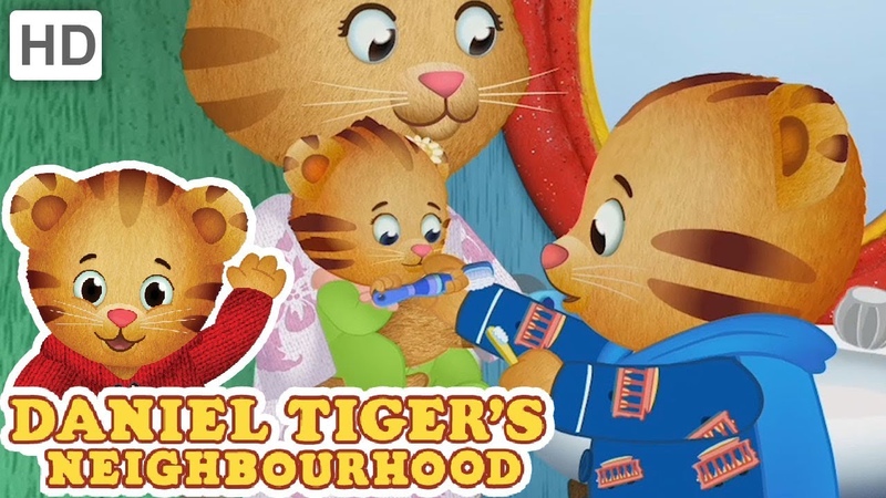 Daniel Tiger Eating and Brushing with My Sister, Videos for