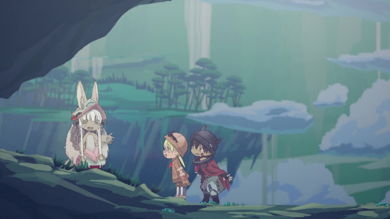 Anime Opend Made in Abyss 1 ED, Ending ( NC), Созданный в Бездне 1 Эндинг (1080p