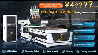 Aluminum alloy horizontal drilling and tapping fully automatic production line