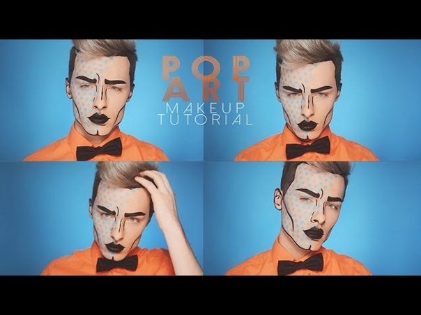 MALE POP ART Makeup