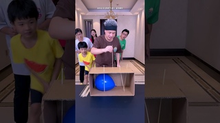 Blind Box Popping Balloons, So Funny, Who Is The Luckiest Person #Funnyfamily#Partygames