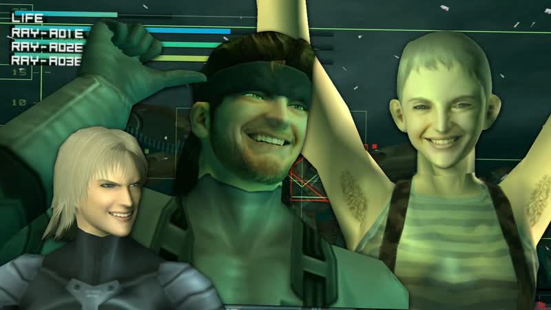 Gman Lives Metal Gear Solid 2 The Hideo Kojima