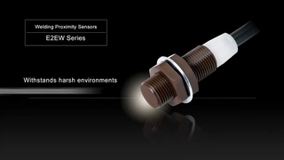 Omron E2E inductive sensor: position detection of metal objects