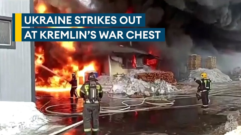 Ukraine attacks on Russian oil and gas sites ramping up to slash Putins war