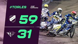 Kapitalne widowisko na Motoarenie. Wygrana gospodarzy (skrt #TORLES 59:31, )