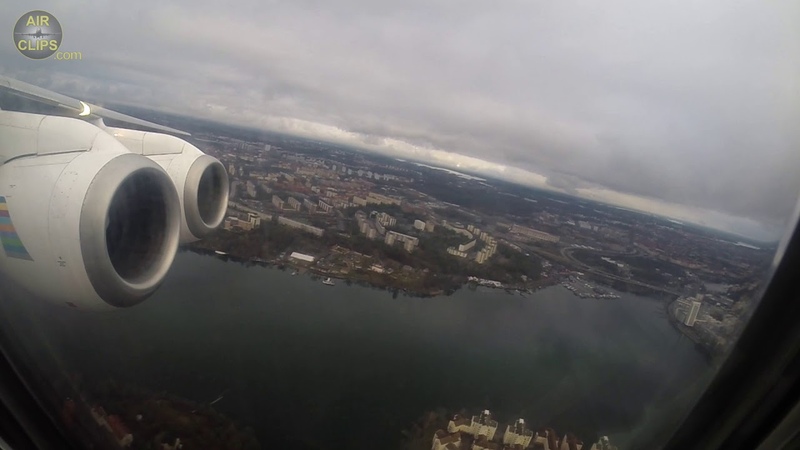 Fantastic 4 Engine Takeoff Views from Stockholm Bromma: BRA Avro RJ100 Air