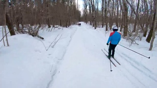 Открыл велосезон 2024 на лыжной трассе.