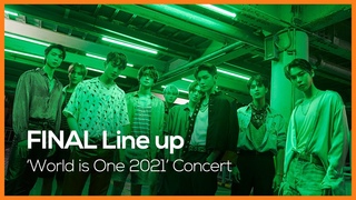 World is One 2021 Concert #NCT127 #ITZY #Sting │ FINAL Line up Teaser
