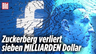 Facebook, Instagram und WhatsApp sind down: Vermgen von Zuckerberg schrumpft!