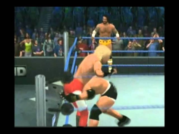 WWE Smackdown vs. Raw 2011 Maxi CM Punk vs. Bill Goldberg Alberto Del