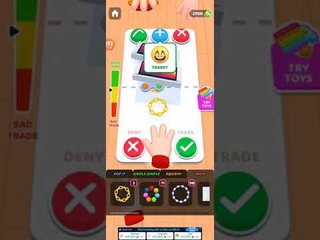 Fidget Trading App; Gabla am spielen