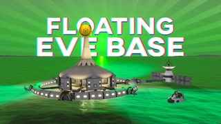 KSP: Using an SSTO to Launch a FLOATING Eve Base!