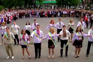 Нововолинська гімназія Останній дзвоник 2014