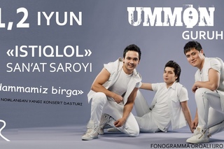 Ummon - Hammamiz birga nomli konsert dasturi 2016