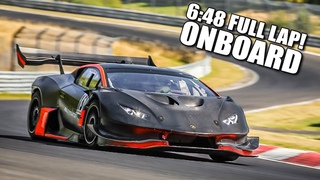 Lamborghini LP1200 on the Nürburgring! Full Onboard Lap ( +Crash?! )
